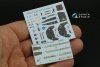 Quinta Studio QD32083 Bf 109G-2/G-4 3D-Printed & coloured Interior on decal paper (Hasegawa) 1/32
